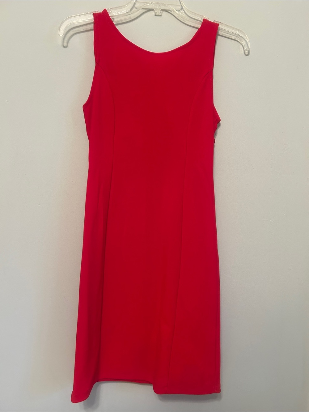 Charlotte Russe Red Sleeveless Mini Dress